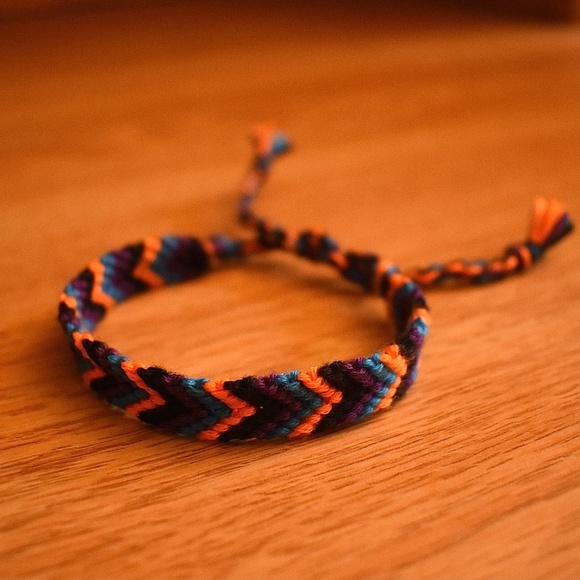 Handmade Jewelry - 10/$18 Neon Arcade Woven Bracelet